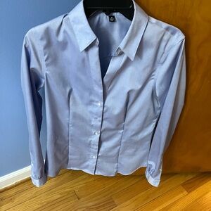 Light Blue Button-Up Shirt